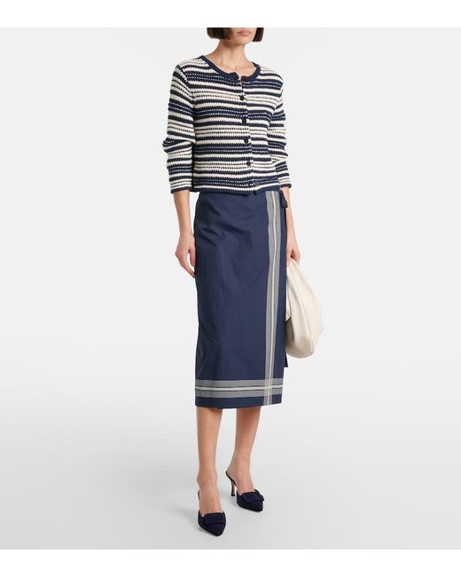 Cardigan di Vince in Blue
