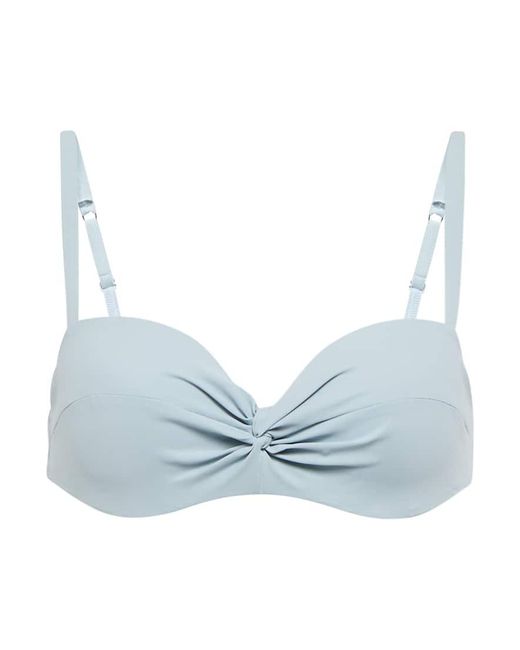 Karla Colletto Blue Basics Bikini Top