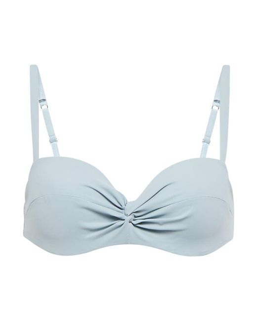 Karla Colletto Blue Basics Bikini Top