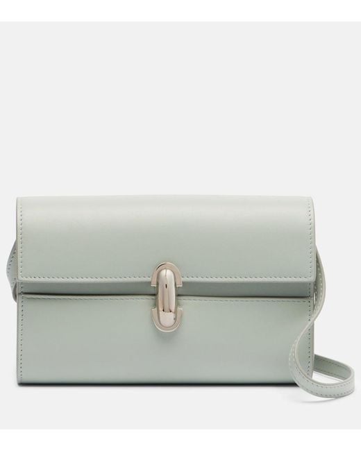 SAVETTE Natural Symmetry 26 Leather Shoulder Bag