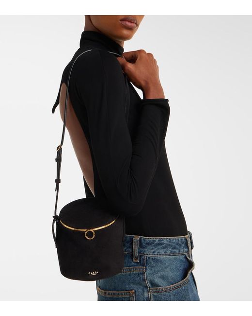 Secchiello La Canette Small di Alaïa in Black