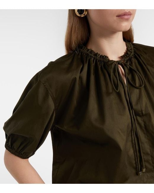Joseph Green Nador Cotton Poplin Blouse