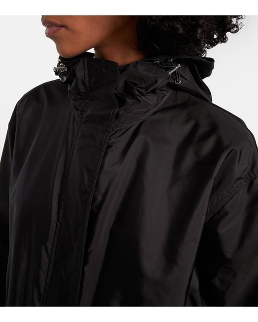 Moncler Black Weteau Hooded Parka