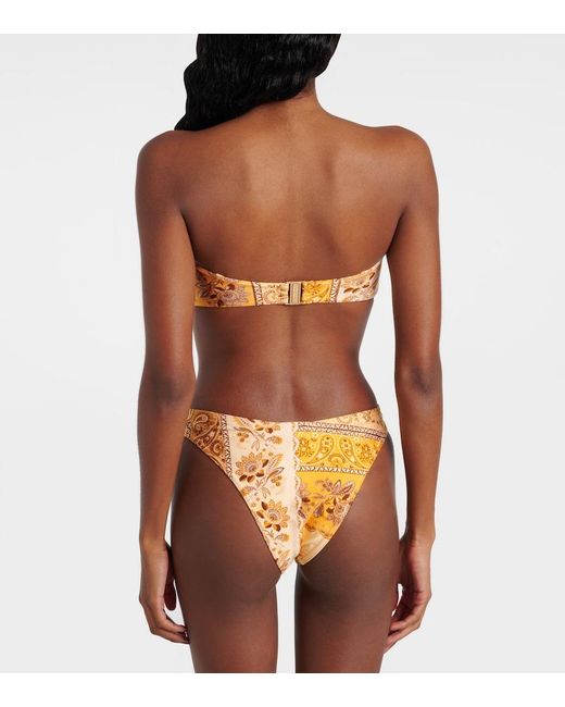 Bikinis Zimmermann de color Metallic