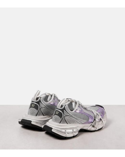 Balenciaga White Worn-Out Effect 3Xl Sneakers Shoes