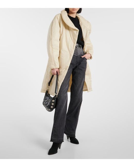 Isabel Marant Natural Dakota Cotton-blend Coat