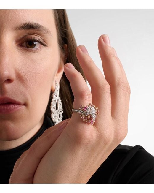 ANANYA Magnificent Jewels Volume 2 18Kt Pinky Ring With Gemstones