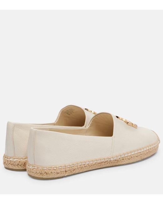 Tory Burch Natural Espadrilles Eleanor Aus Leder