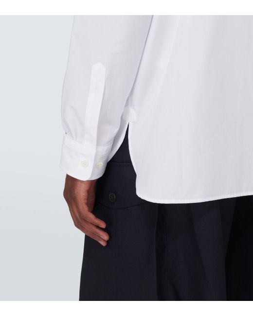 Dries Van Noten White Cotton Shirt for men