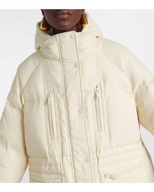 Piumino Con Shearling di Yves Salomon in Natural