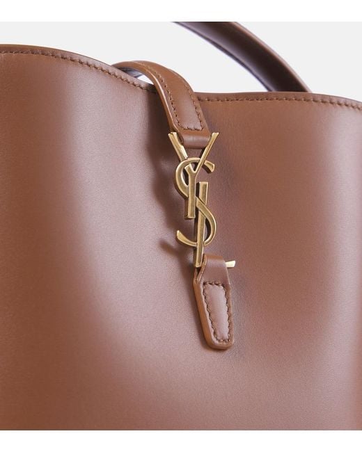 Le 37 Mini Spalla Borsa di Saint Laurent in Brown