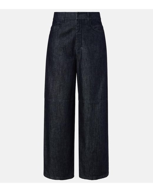 Max Mara Blue John Wide-Leg Jeans
