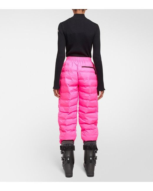 Aztech Mountain Pink Ozone Insulated Quilted Nylon Pants