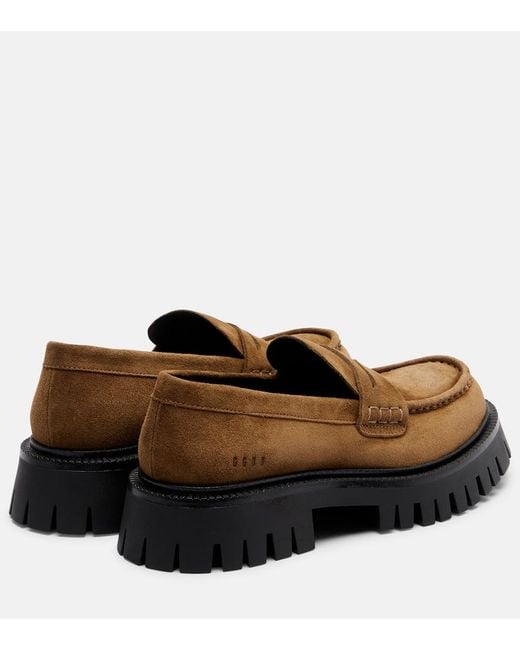 Golden Goose Deluxe Brand Brown Jerry Suede Loafers