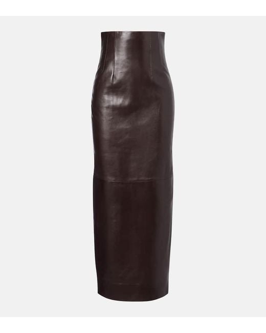 Gonna Lunga Loxley di Khaite in Brown