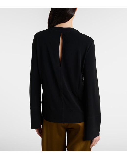 Joseph Black Fabiola Jersey Blouse