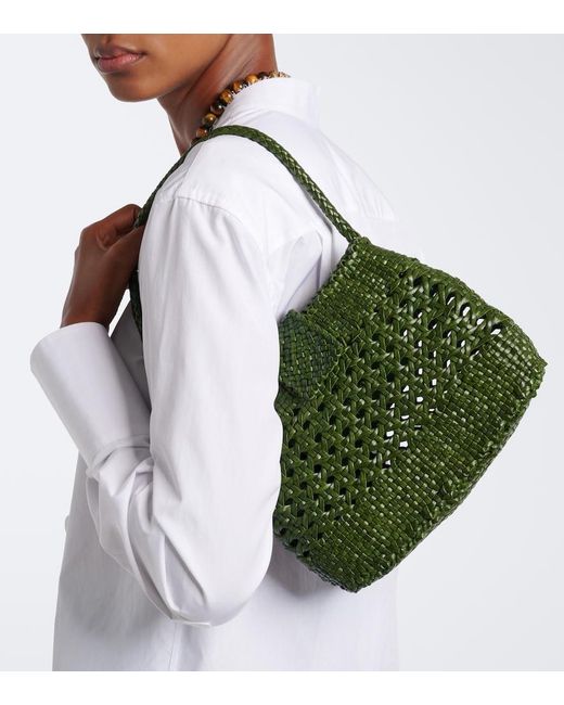Rixo Green X Dragon Diffusion Amoria Shoulder Bag