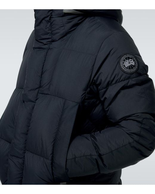 Canada Goose Down ' Label' Osborne Parka in Black for Men | Lyst UK