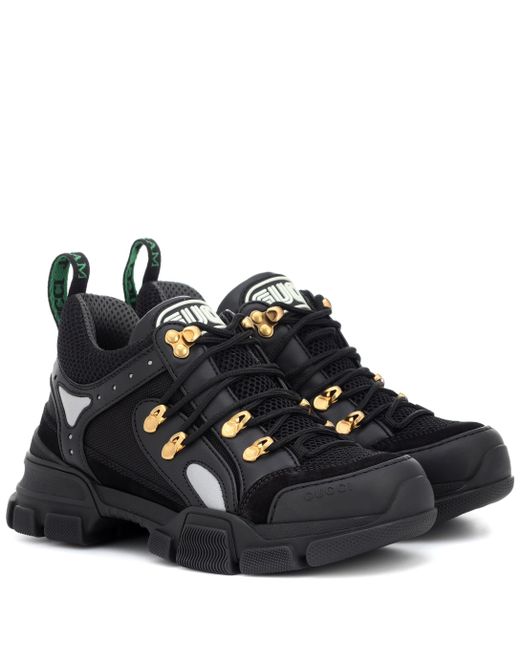 gucci flashtrek trainers