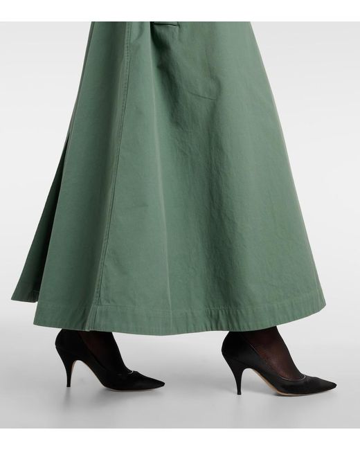 The Row Black Liisa Satin Pumps