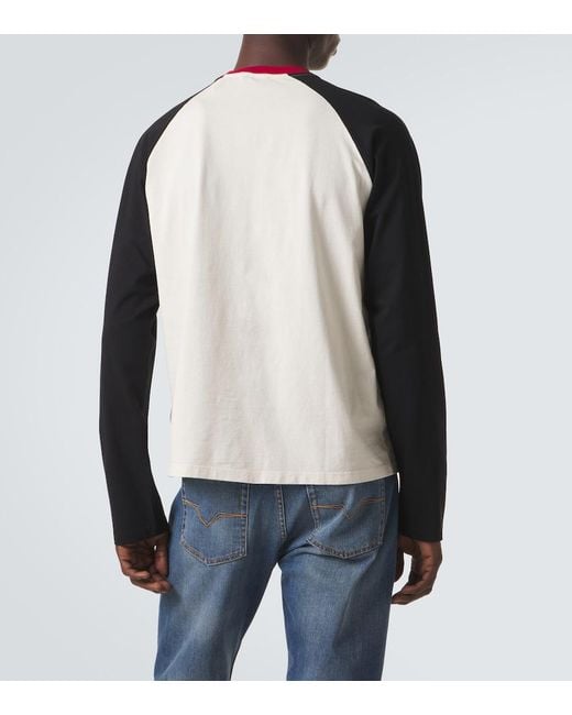 Versace White Medusa Cotton Jersey T-Shirt for men
