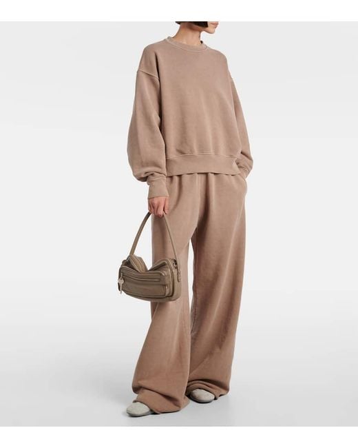 SLVRLAKE Denim Natural Cotton Jersey Sweatshirt