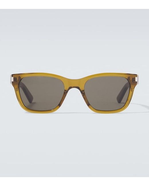 Saint Laurent Brown Sl 874 Square Sunglasses for men