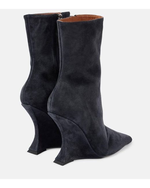 Bottines Nina 105 En Daim Paris Texas en coloris Blue