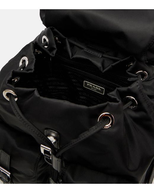Prada Black Re-Nylon Small Backpack