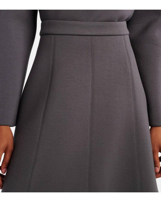 Max Mara Gray Midirock Brunate