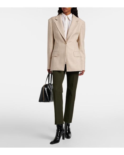 Joseph Natural Fallon Virgin Wool Blazer