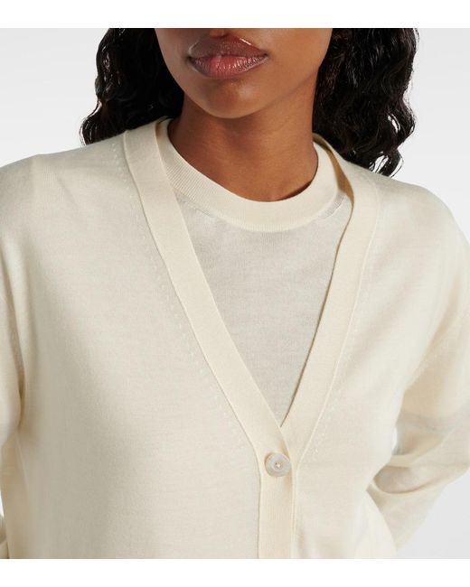 Cardigan di Gucci in White