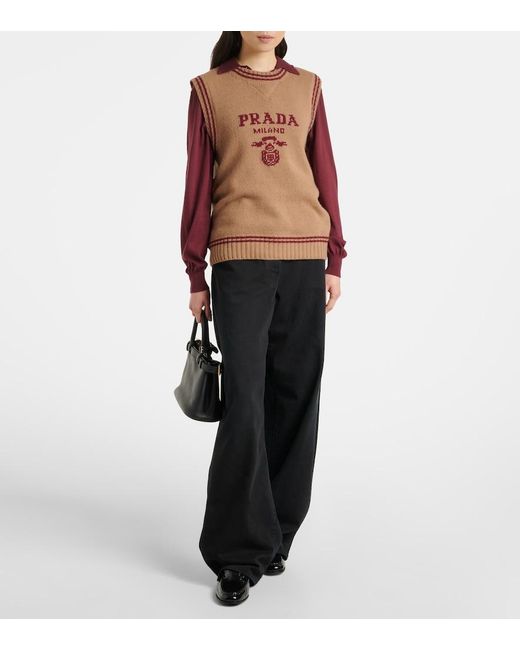 Prada Black Patent Leather Loafers