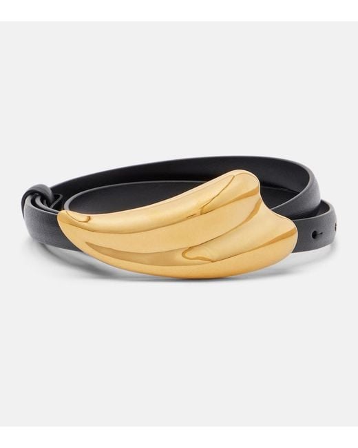 Tom Ford Black Liza Leather Belt
