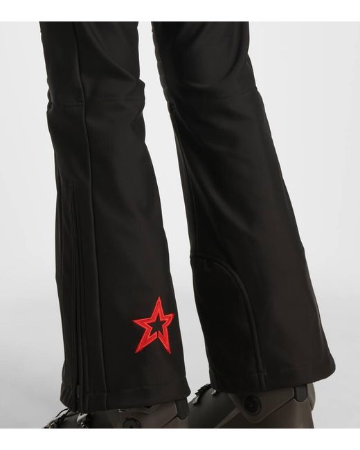 Perfect Moment Black Jg Flared Ski Salopettes