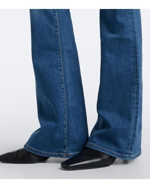 Jeans Flared Beverly Veronica Beard de color Blue