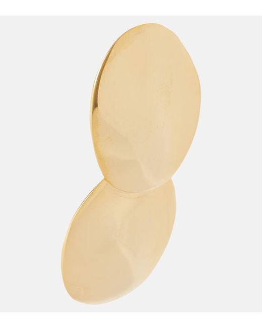 Jennifer Behr Natural Issey 18Kt-Plated Drop Earrings