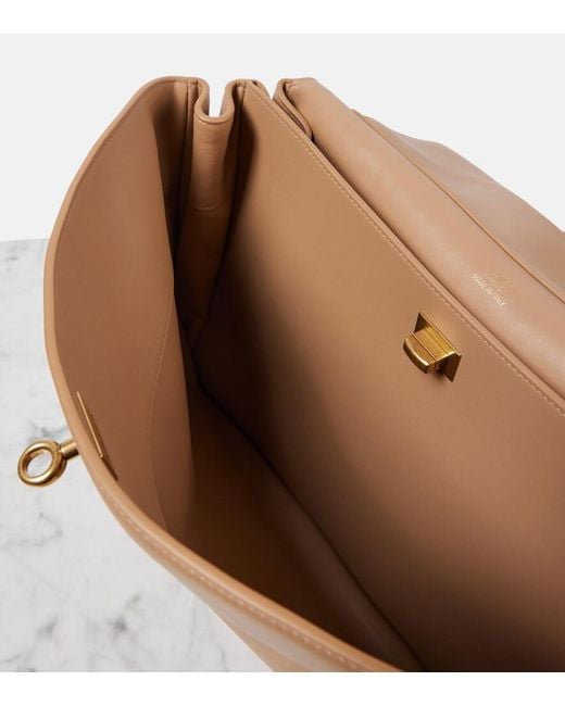 Balenciaga Brown Rodeo Large Leather Shoulder Bag