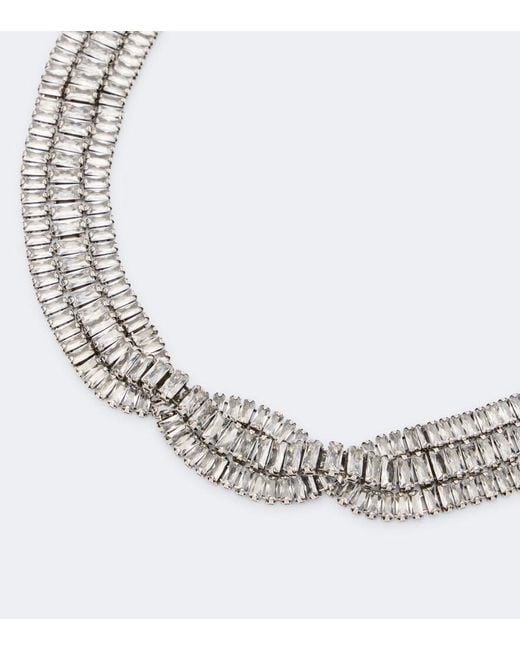 Isabel Marant Metallic Cara Embellished Choker
