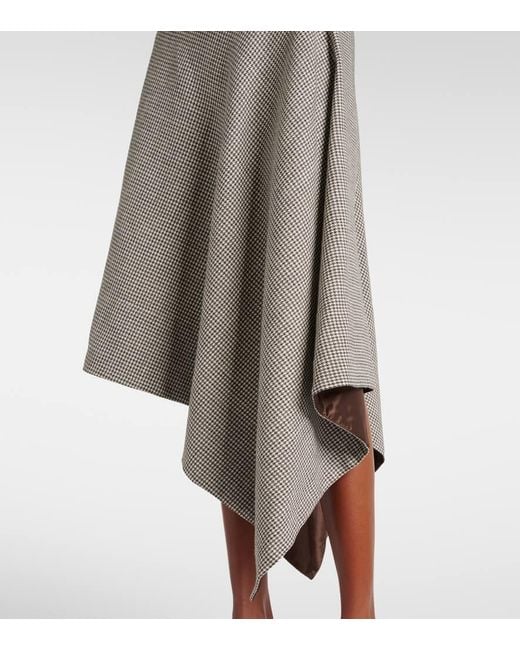Gonna Midi Mouline Duparc di Joseph in Gray