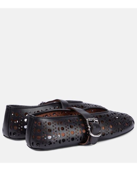 Alaïa Black FLACHE SCHUHE