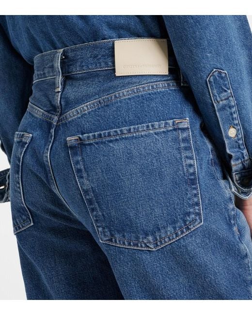 Citizens of Humanity Blue Dahlia Tapered Jeans
