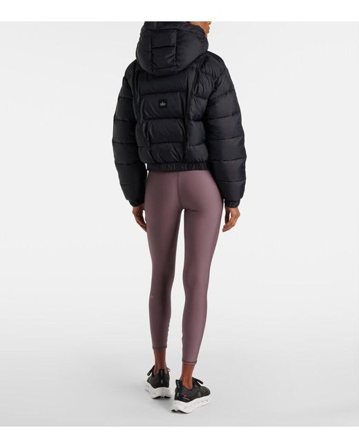 Alo Yoga Blue Puffer Jacket