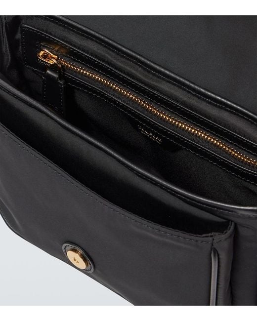 Borsa A Tracolla Con Pelle di Tom Ford in Black da Uomo