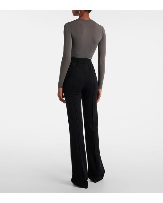 Wardrobe NYC Black Flared Pants