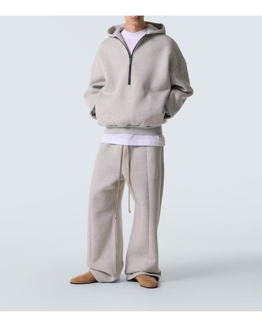 Felpa Con Cappuccio di Fear Of God in Gray da Uomo