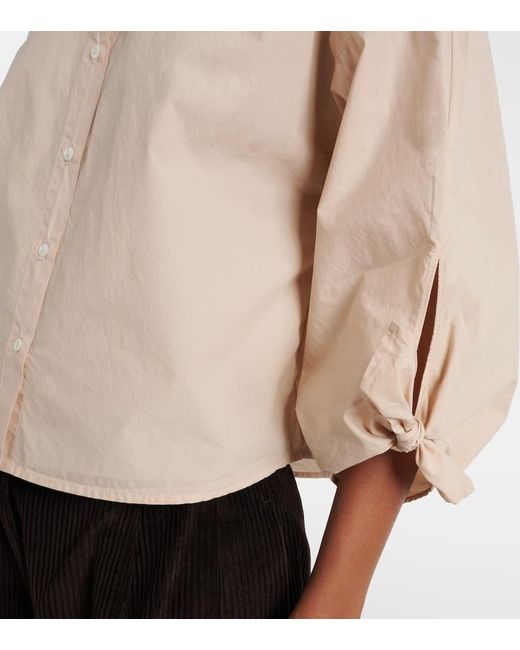 Velvet Natural Arlette Cotton Shirt
