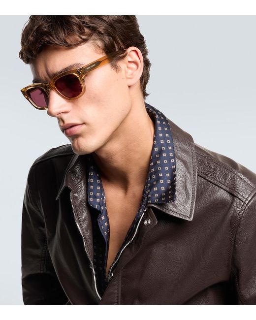 Saint Laurent Pink Sl 838 Large Square Sunglasses for men