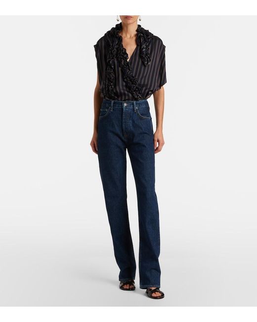 Agolde Blue '90S Straight Jeans