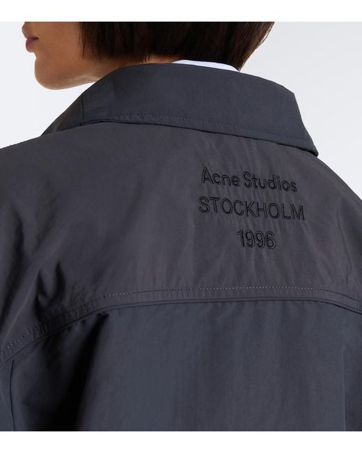 Acne Black Technical Jacket